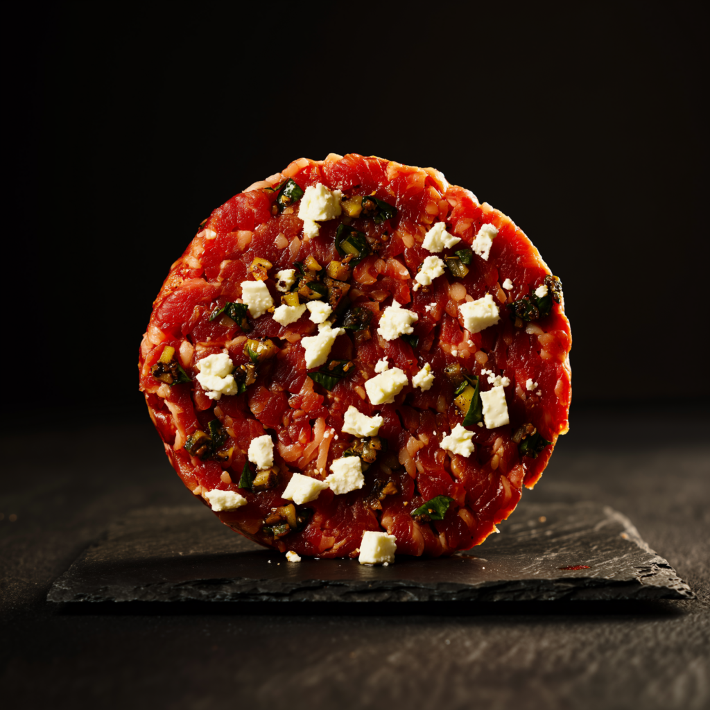 Chipotle and Feta Burger
